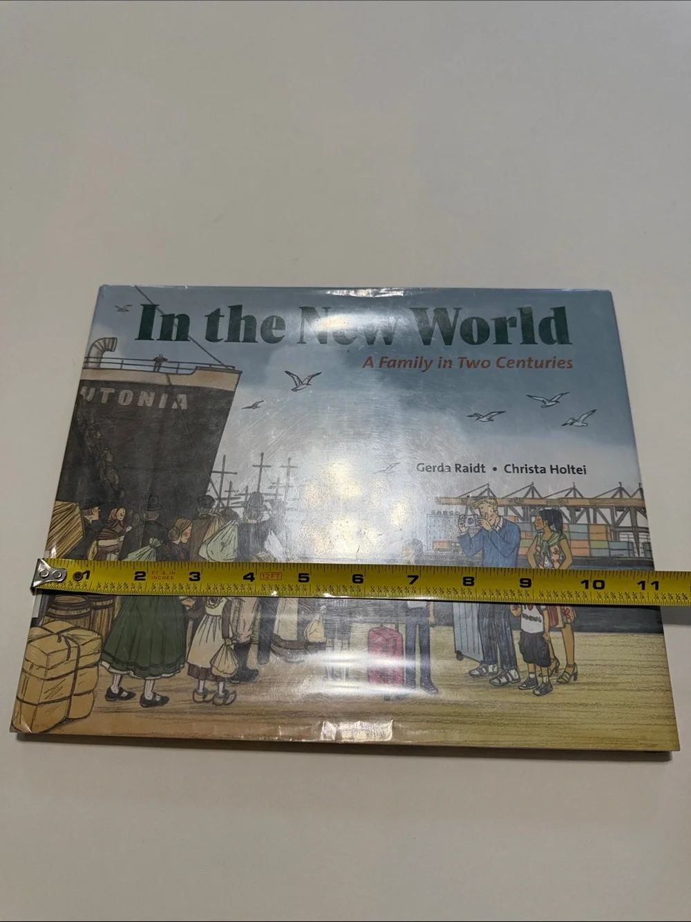 In the New World A Family in Two Centuries Hardcover Book by Gerda Raidt
